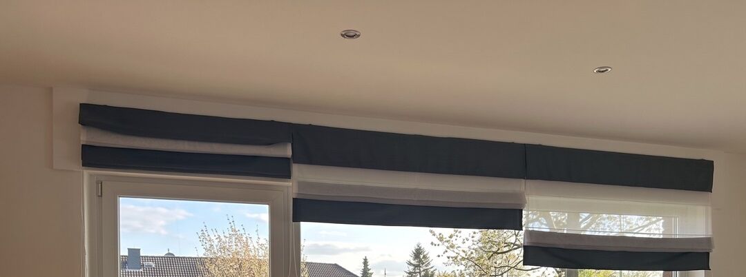 Moderne Gardinen für das Wohnzimmer