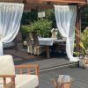 Wie wählt man einen Vorhang für die Terrasse?