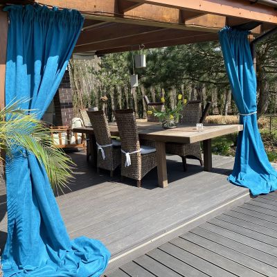 Terrassenvorhänge - Textilvorhänge